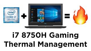 Managing that HOT i7 8750H while Gaming