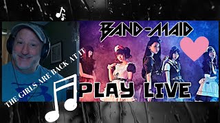 Band Maid - PLAY (live) | First Time Music Reaction Video