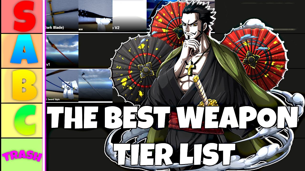 PNW) The Best Weapon Tier List In Project New World 