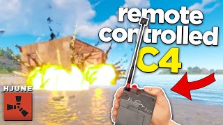 hJune tests NEW REMOTE CONTROLLED C4 & Patch Notes Review | Rust Update