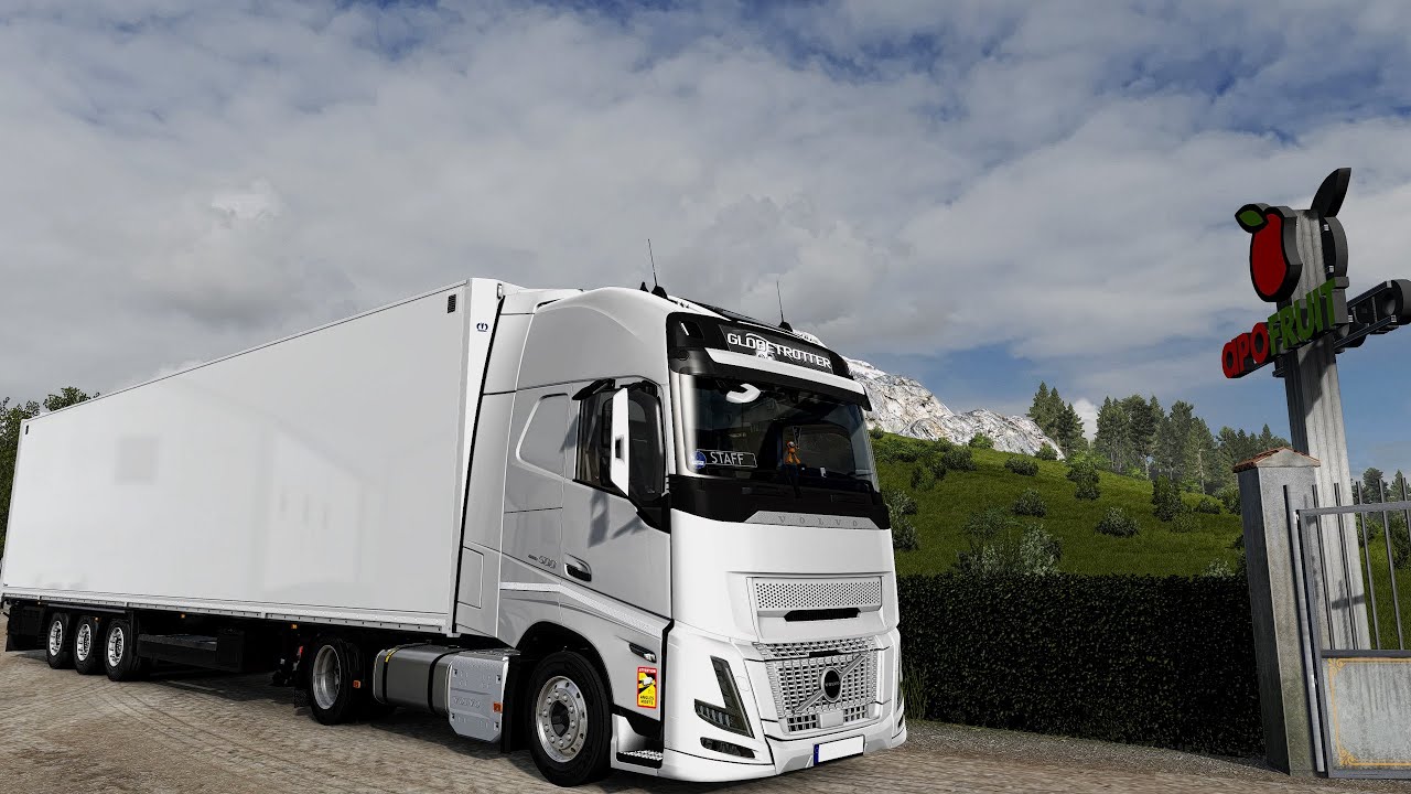 Realistic Driving Volvo FH AERO XL 500 Euro Truck Simulator 2 POV