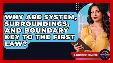 Why Are System, Surroundings, And Boundary Key To The First Law? - Thermodynamics For Everyone