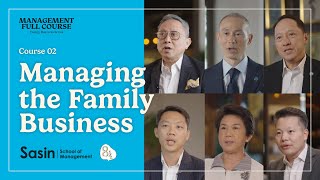 Managing The Family Business | 8½ x Sasin 🍽️ Management Full Course EP.2