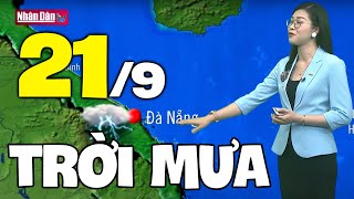 Dự báo thời tiết hôm nay và ngày mai 21/9 | Dự báo thời tiết đêm nay mới nhất screenshot 1
