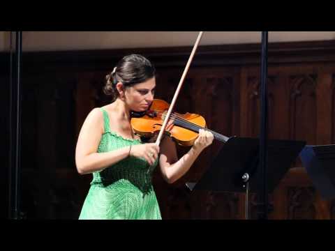 Kodaly: Serenade for Two Violins and Viola, Mvt II - ChamberFest Cleveland (2014)