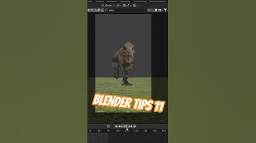 Blender Tips 11 Camera Shake 🔥 #b3d #blender3d