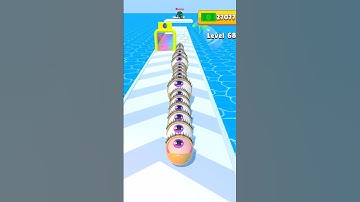 Eyeball Stack Run Game Part 68 | GamingShorts | Shorts | Mobile Games