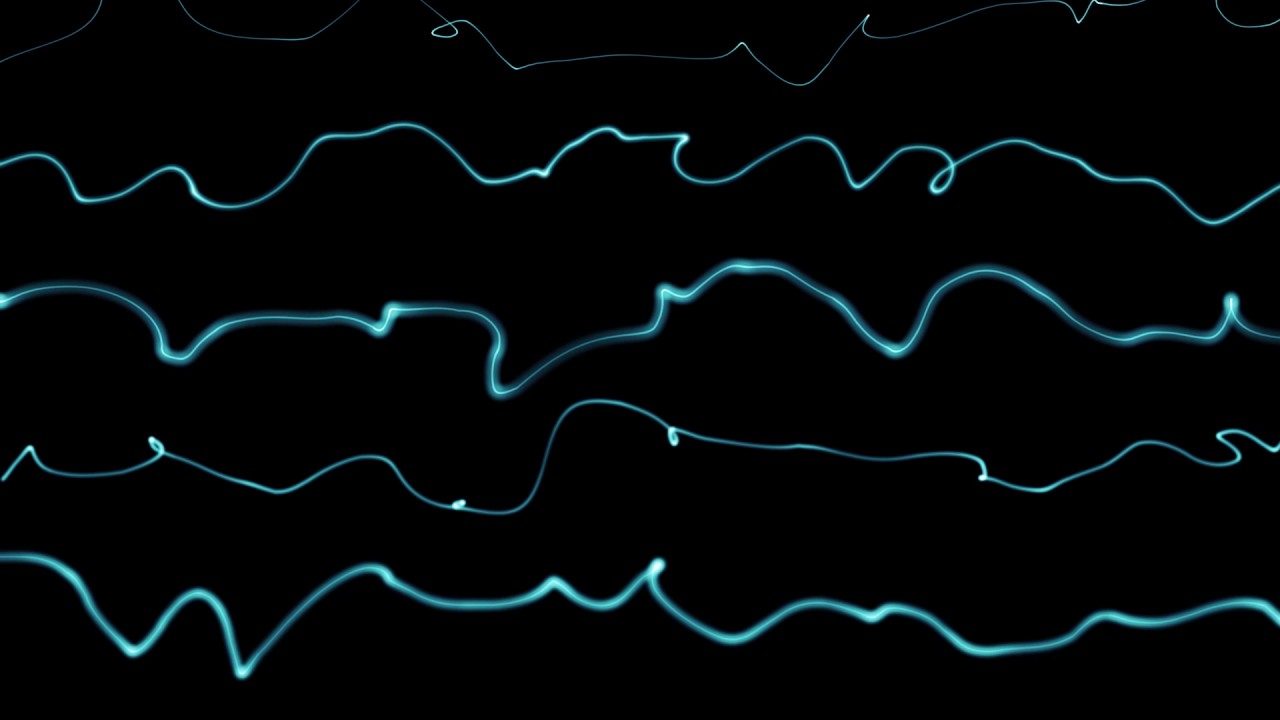 Electric Blue Lines on a Black Background YouTube