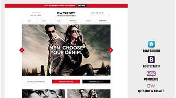 DW Trendy - Responsive WooCommerce WordPress Theme | Themeforest Website Templates and Themes