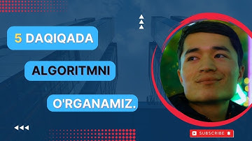 5 DAQIQADA ALGORITMNI O