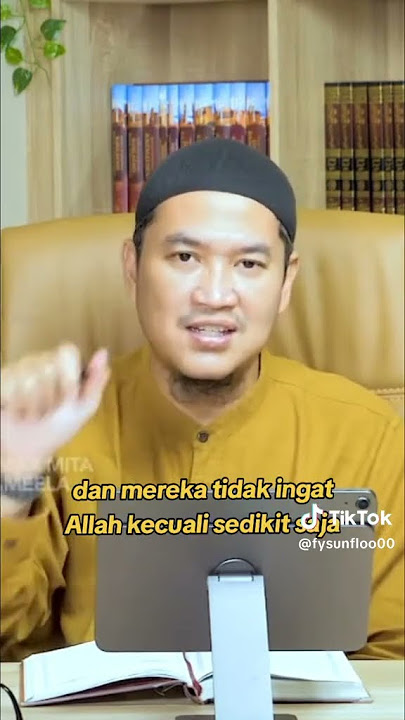 APA PENYEBAB MUNAFIK?? #selfreminder #ustadzoemarmita #kajianislam