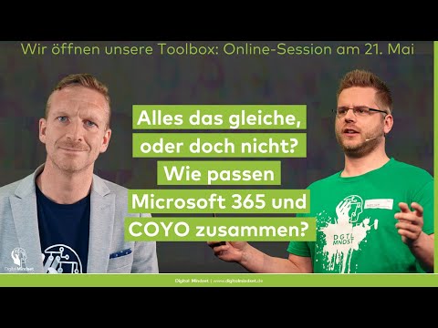 Wie passen Microsoft 365 und COYO zusammen? - DiMis Toolbox vom 21.05.21