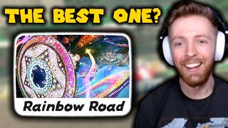 Reacting to the NEW Rainbow Road in Mario Kart World!
