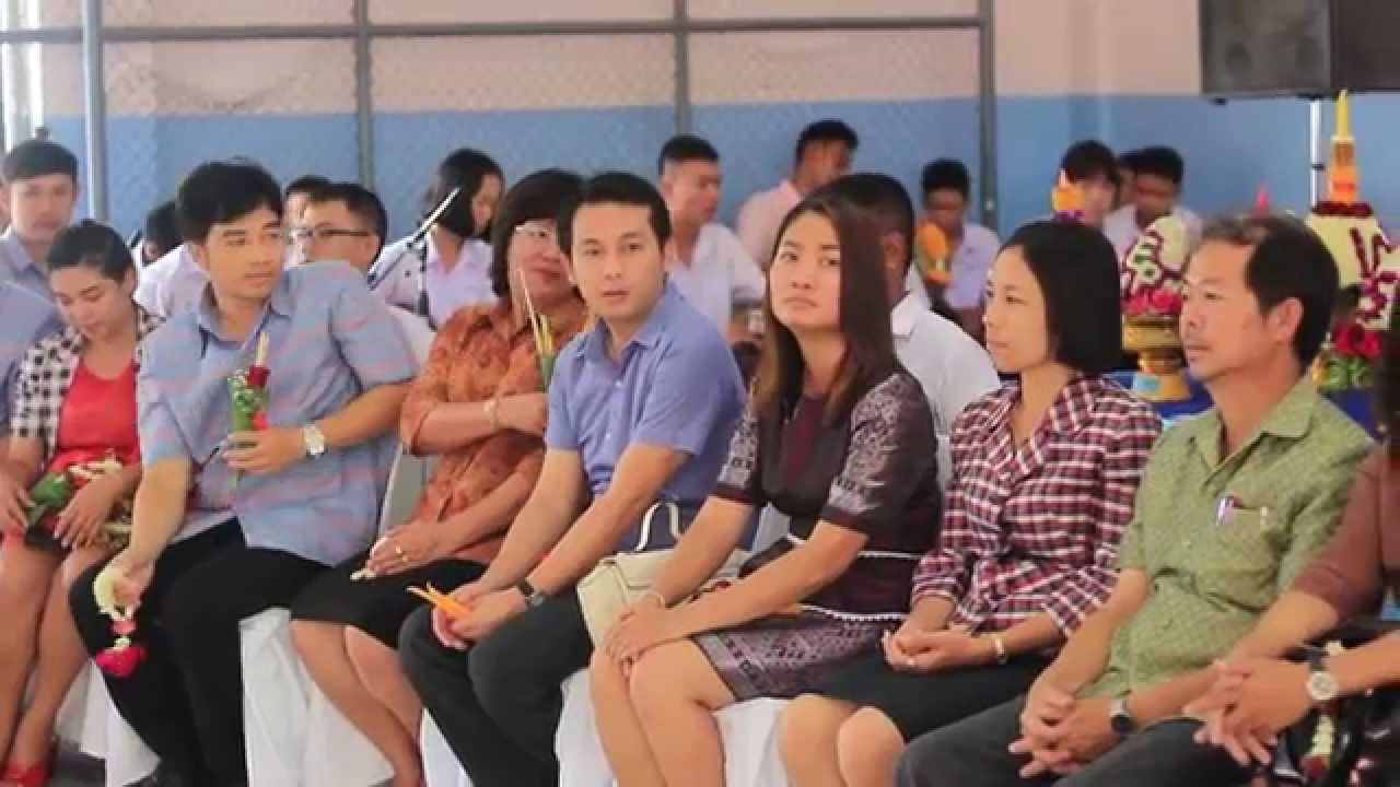 พิธีไหว้ครู โรงเรียนวัชรวิทยา 2557 [By:ด.เด็กสร้างภาพ]