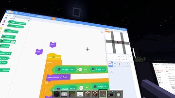 Using Microbit + Scratch in Minecraft