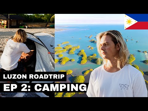 Unreal CAMPING EXPERIENCE in Alaminos Pangasinan PHILIPPINES!⛺️🇵🇭 | Luzon Roadtrip EP 2
