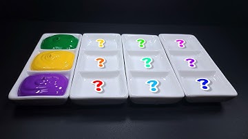 Making 9 Colors with Only 3 Primary Colors || Color Zara