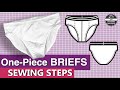 Classic briefs for men diy  sewing steps  complete sew along  pdf patterns boutique