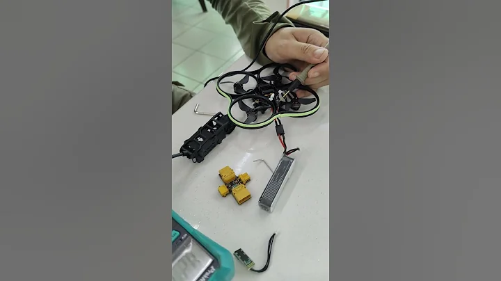 Final checking BetaFPV Pavo 20 Pro before maiden flight