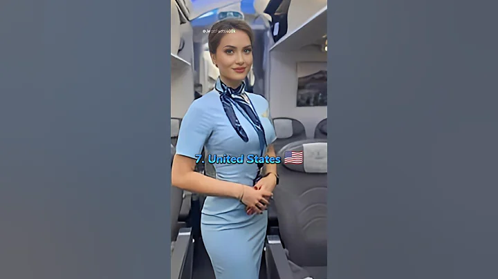 Top 10 Most Beautiful Air Hostess Uniform 🥋😍 #airhostess #girl #shorts