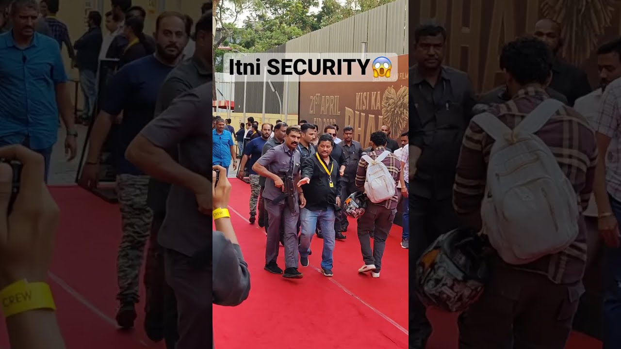 Salman Khan Under TIGHT Security 