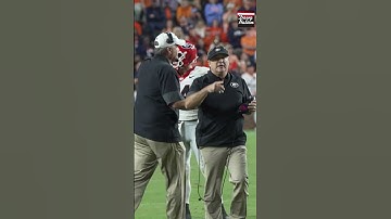 Kirby Smart says he was clapping not calling timeout #uga