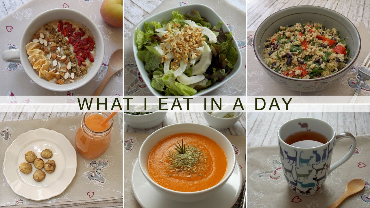 WHAT I EAT IN A DAY n.1 | Cosa mangio in un giorno (vegan + calorie) | Veglife Channel