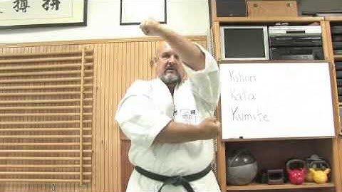Three Blocks in Okinawan Karate