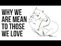 Why We Are Mean to Those We Love