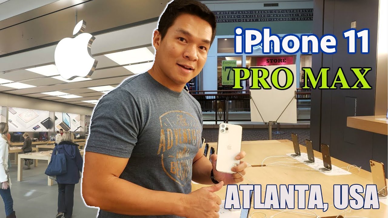 TRẢI NGHIỆM & GIÁ BÁN iPHONE 11 PRO MAX TẠI MỸ - ATLANTA, USA TRẢI NGHIỆM & GIÁ BÁN iPHONE 11 PRO MAX TẠI MỸ - ATLANTA, USA #1