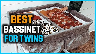 Top 4 Best Bassinet for Twins Review in 2026 Included Nightlight Vibration Soothing Lullabies