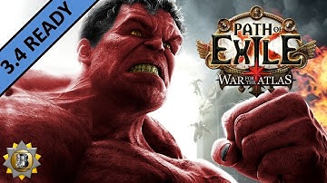 [3.4] Consecrated Path Build - Chieftain Marauder - Path of Exile War For The Atlas - Delve