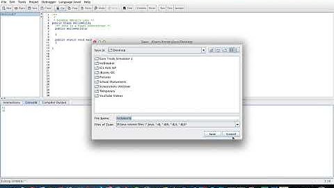 Dr Java Programming IDE Overview - Mac