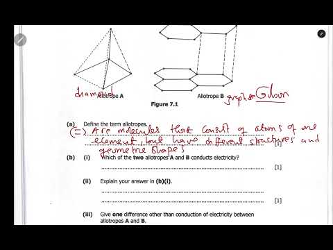 2025 GCE SCIENCE P2 Chemistry CARBON