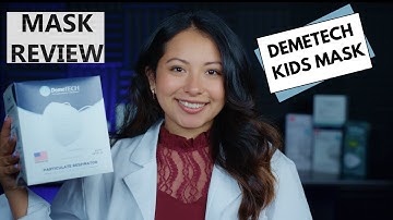 DemeTech Kids Mask Review Using NIOSH N95 Testing Standard