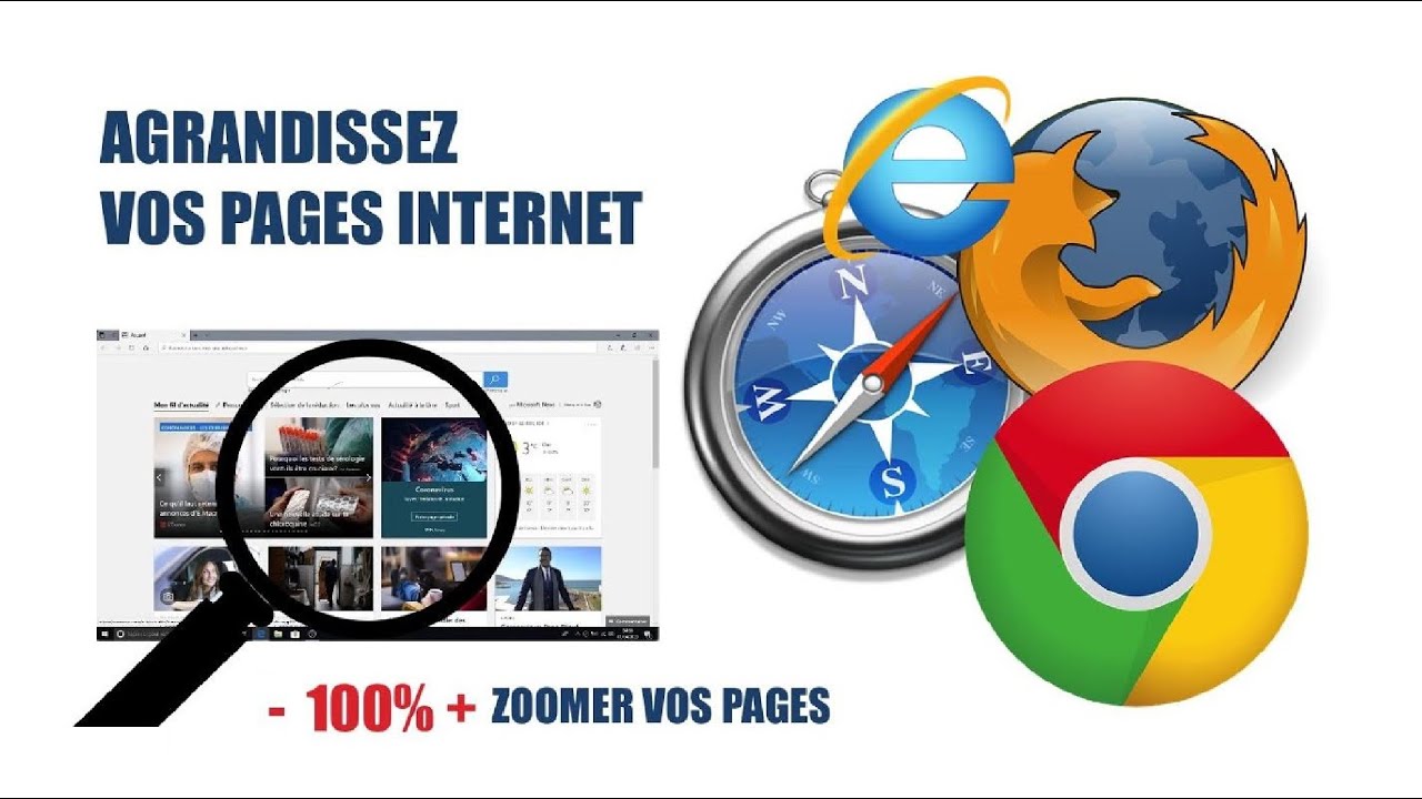 Comment Agrandir La Page De Garde Quand On Ouvre Gogole Agrandir ou réduire la taille des caracteres de vos pages internet