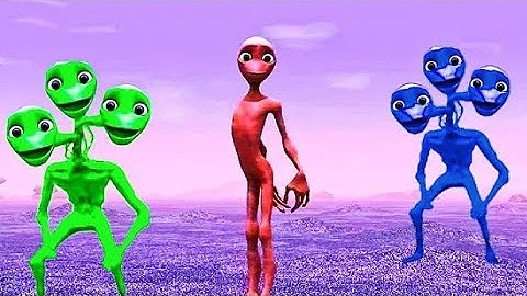 Fúññy Ãlíêñ Dàñçë wìth $óñg/ Dàmè tü kô$itå $oñg/€l ¢ômbõ dámē tū ¢ō$itä 😂