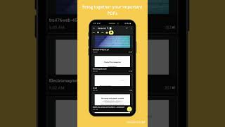 Bring together your important PDFs - Memento