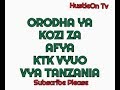 Orodha ya kozi za Afya Katika vyuo mbali mbali nchini Tanzania.