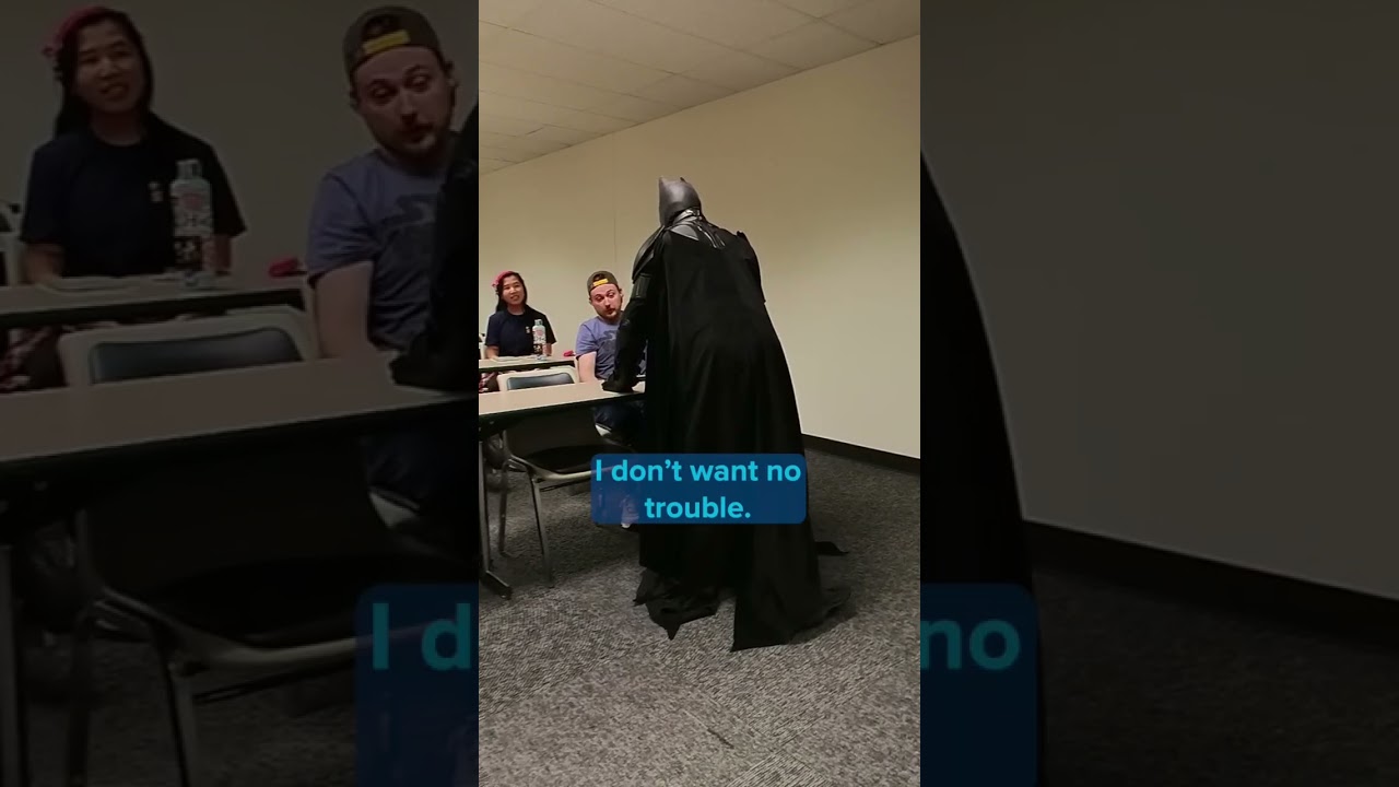 Batman Goes to Class 🤓