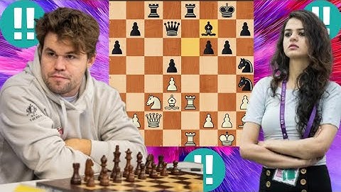 Magnus Carlsen vs Tania Sachdev 12