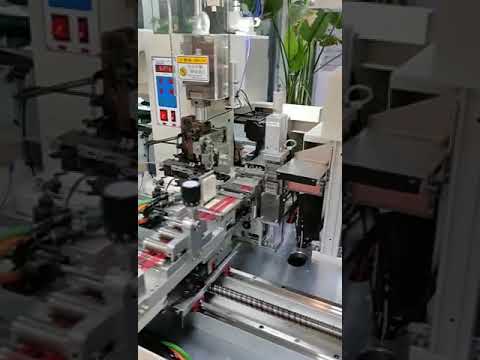 Automatic multiple wires penetrate plastic plugs shell machine WPM-DPW12