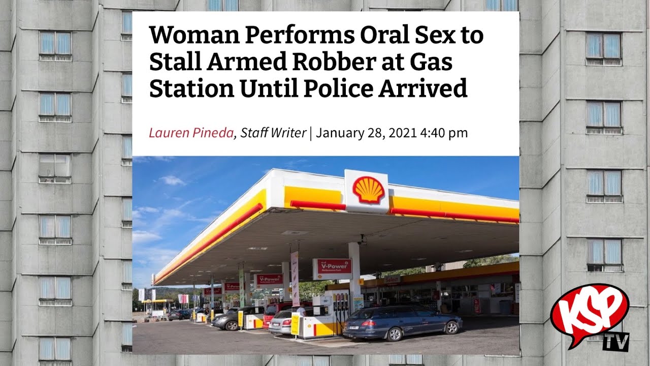 Woman Performs Oral Sex To Stall Robber At Gas Station