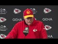 Andy Reid talks after Chiefs lose to the Bills image