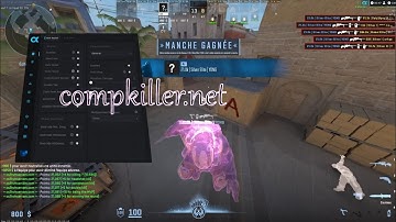 Insane magic bullet shoting from everwhere in the map🔥#cs2 HvH ft.compkiller.net Highlights