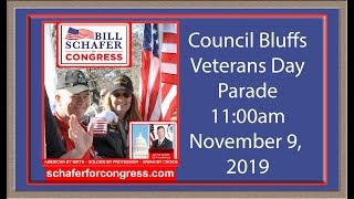 Co. Bluffs Veterans Day Parade- Nov  9, 2019 Slideshow and Video