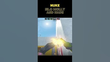 CS2 Nuke - Silo Molly and Nade #cs2 #counterstrike