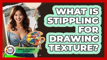 What Is Stippling For Drawing Texture?