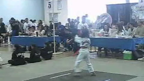Six Yr Old Ashley Gilbert "Heian Shodon Kata"