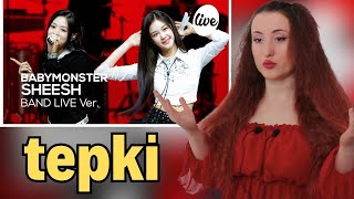 BABYMONSTER - “SHEESH” Band LIVE Concert [it's Live] Tepki | KPOP TEPKİ | KPOP REACTION |